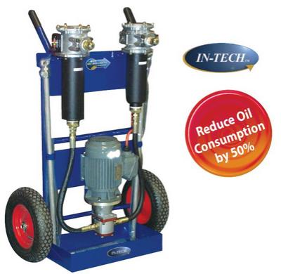 INTECH 100 Series Bag Trolley Filtration Unit