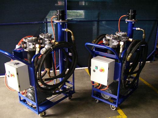 INTECH Filtration 200 Series Cart Filtration Unit